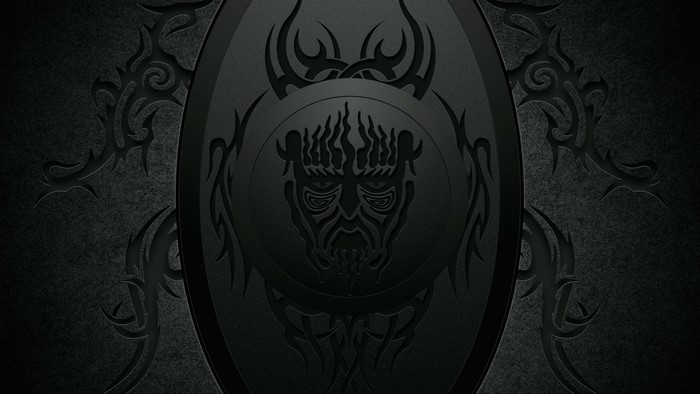 Dark Emblem with Tribal Designs