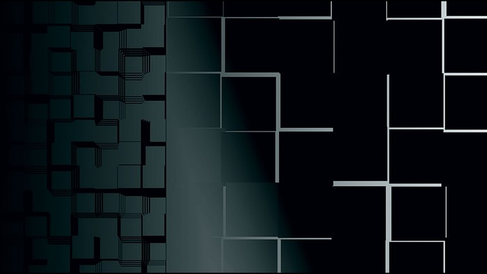 Abstract geometric pattern with gradient