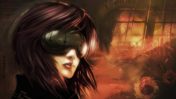 Motoko Kusanagi from Ghost in the Shell
