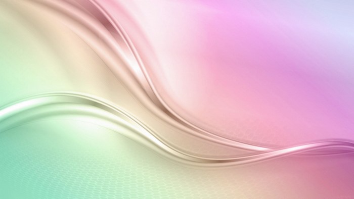 Abstract flowing lines with pastel colors