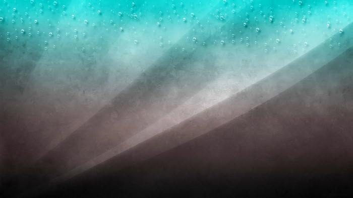 Abstract background with water drops and light rays