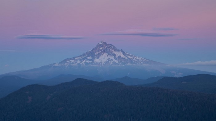 Mount Hood at Dusk