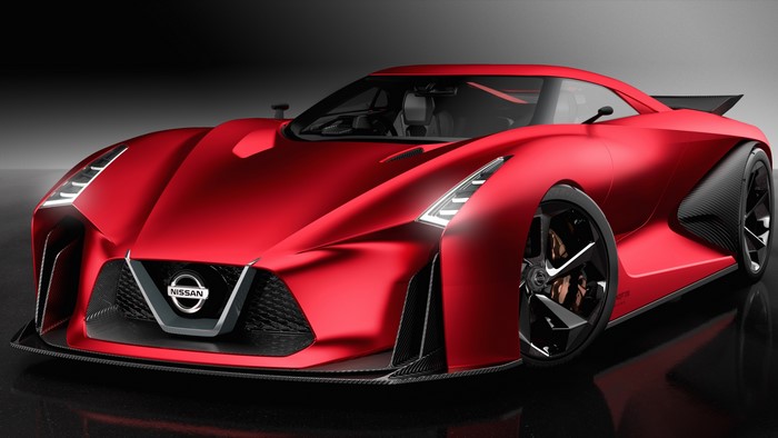 4K Nissan GT-R X Concept Car