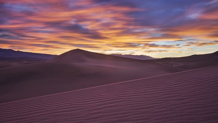 Desert Dunes at Sunset
