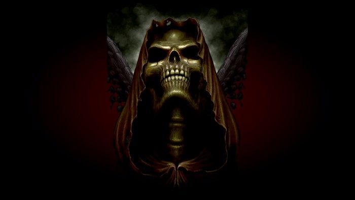 Grim Reaper with Wings
