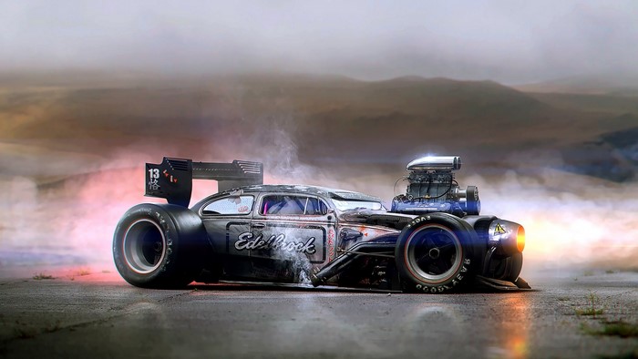 Edelbrock Hot Rod Beetle with Supercharger
