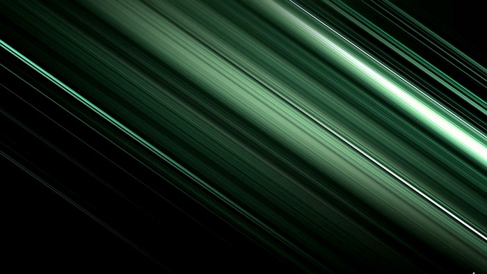 Abstract green and black diagonal lines