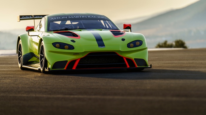 2018 Aston Martin Vantage GTE race car