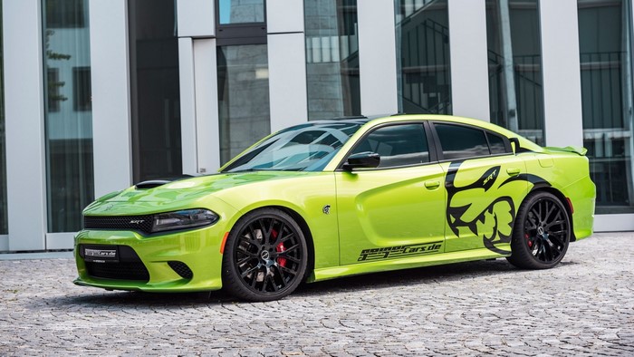 Dodge Charger SRT Hellcat with custom graphics