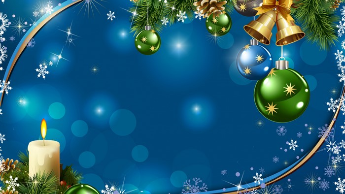 4K Christmas Postcard