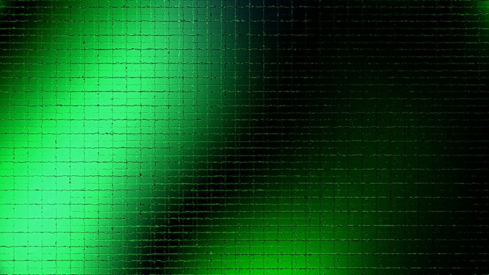 Green textured grid pattern