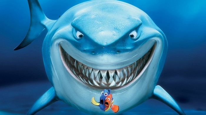 Bruce the shark from Finding Nemo