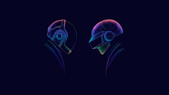 Daft Punk helmets