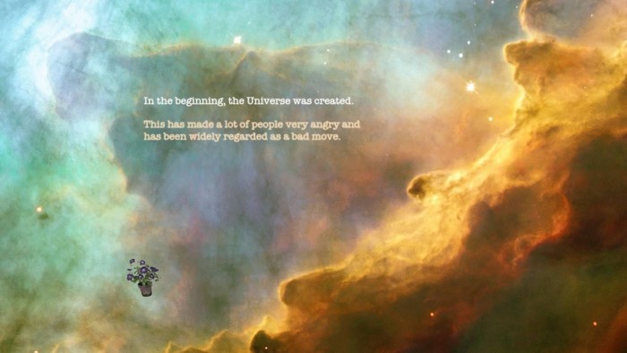 Hitchhiker's Guide to the Galaxy Universe Quote