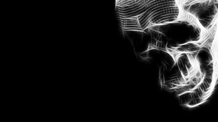 Fractal Skull Art