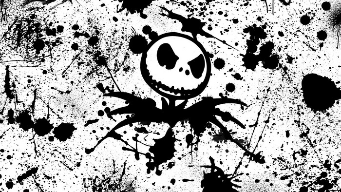 Jack Skellington from The Nightmare Before Christmas Grunge