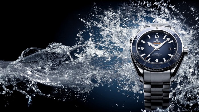 Omega Seamaster Professional Watch in Water Splash