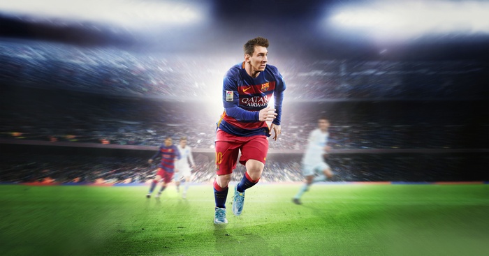 EA Sports, FIFA 16, Lionel Messi, 4K, 8K