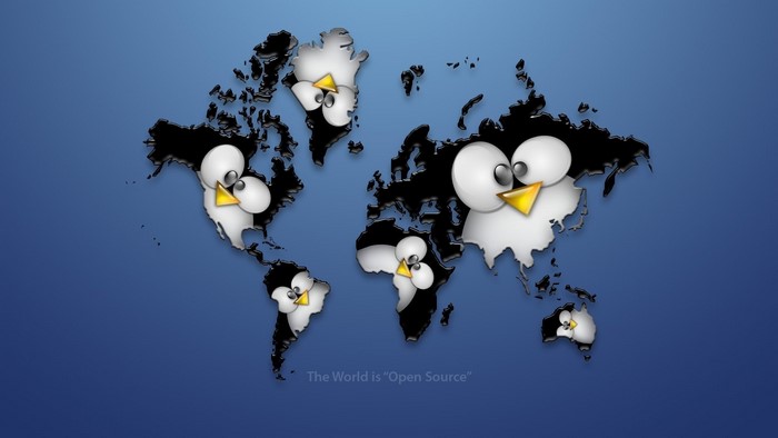 The World Is Open Source Map