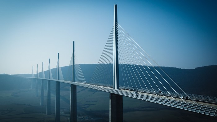 Millau Viaduct cable-stayed bridge