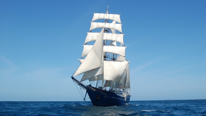 Sailing Ship on the Ocean