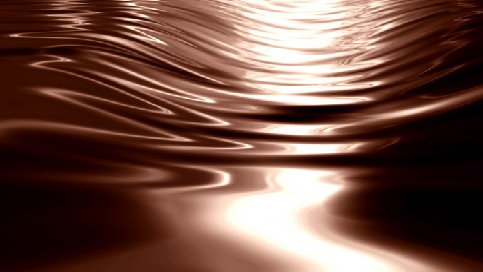 Melted Chocolate Waves