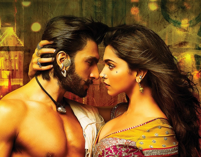 Ranveer Singh and Deepika Padukone from Goliyon Ki Rasleela Ram-Leela