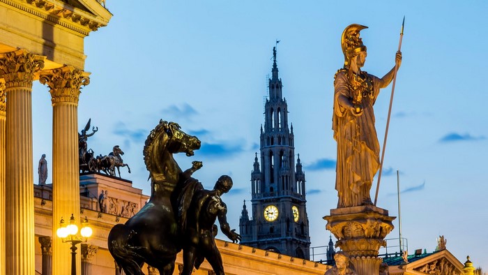 Vienna City Hall and Parliament Building
