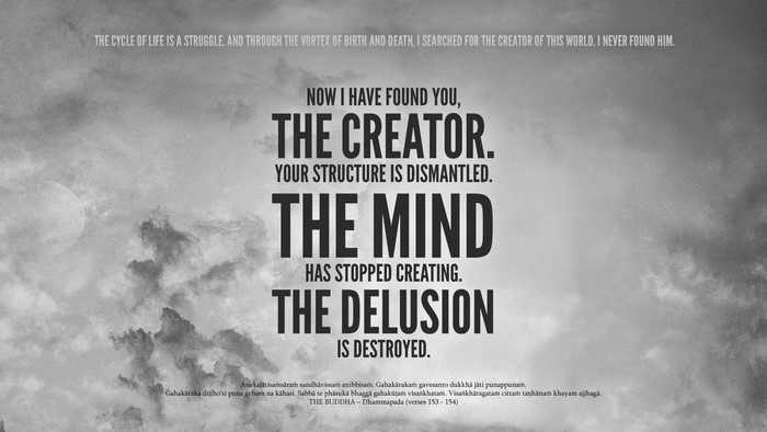The Buddha Dhammapada Quotes on Creator and Mind