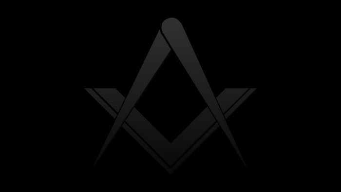 Freemason Square and Compasses Logo