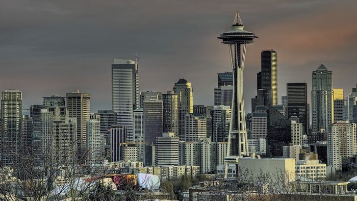 Seattle Skyline with Space Needle