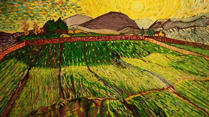 Vincent van Gogh's "The Sower" painting