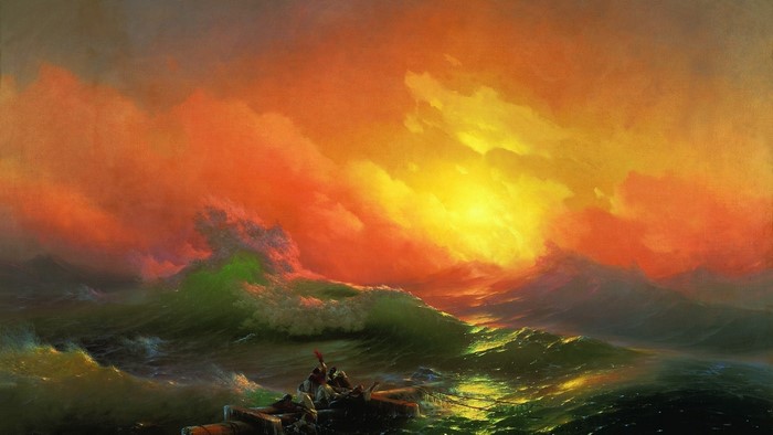 The Ninth Wave by Ivan Aivazovsky