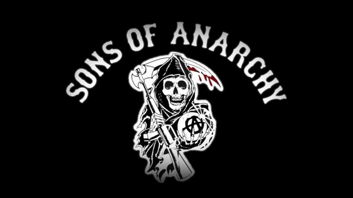 Sons of Anarchy logo with Grim Reaper