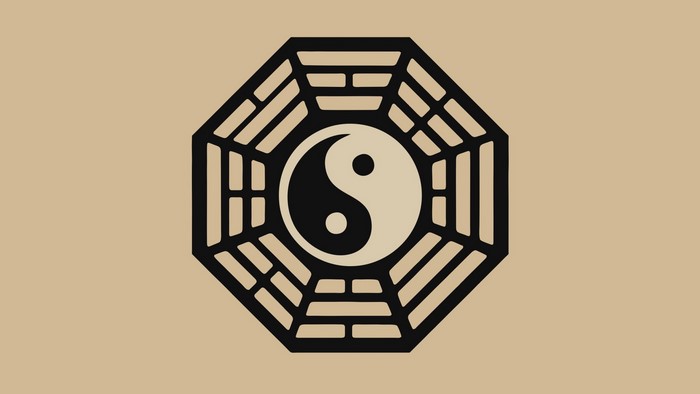Yin Yang Symbol with Bagua