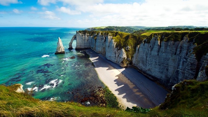 White Cliffs of Etretat Normandy France