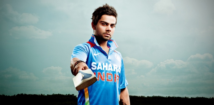 Virat Kohli in Indian Cricket Team Jersey