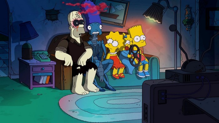 The Simpsons Treehouse of Horror: The Family Watches TV