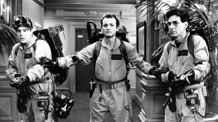 Ray Stantz, Peter Venkman, and Egon Spengler from Ghostbusters