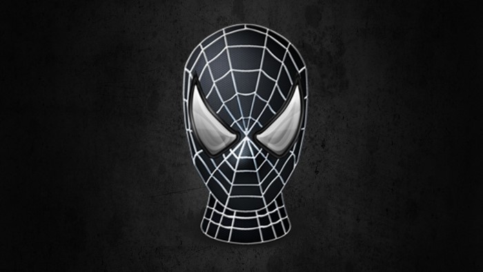 Black Spiderman Head