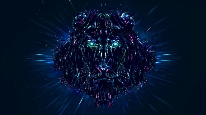 Lion, CGI, Artwork