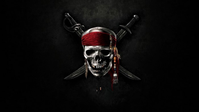 Pirates of the Caribbean Skull and Swords