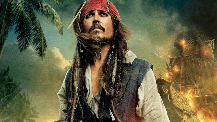 Captain Jack Sparrow from Pirates of the Caribbean