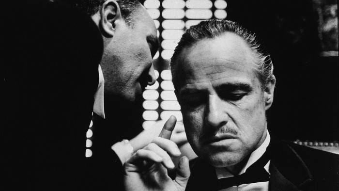 Marlon Brando as Don Corleone in The Godfather
