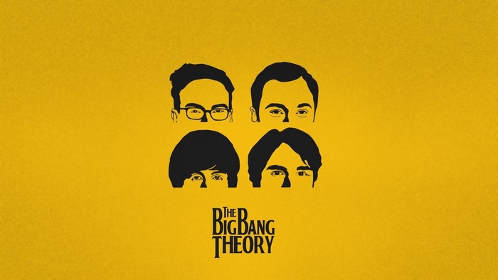 The Big Bang Theory Beatles Style Art