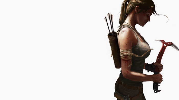 Lara Croft from Tomb Raider Artwork