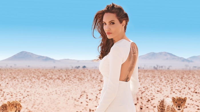 Angelina Jolie in Harpers Bazaar photoshoot 2017