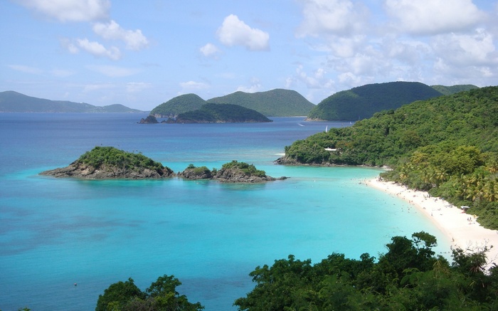 Trunk Bay, St. John, US Virgin Islands
