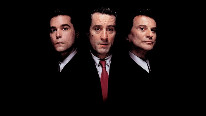 Goodfellas: Ray Liotta, Robert De Niro, Joe Pesci