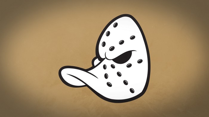 Mighty Ducks mask logo